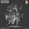 Demon Slayer: Kimetsu No Yaiba - Upper Rank One Kokushibo T-shirt (Sumi | Size L) thumbnail 2