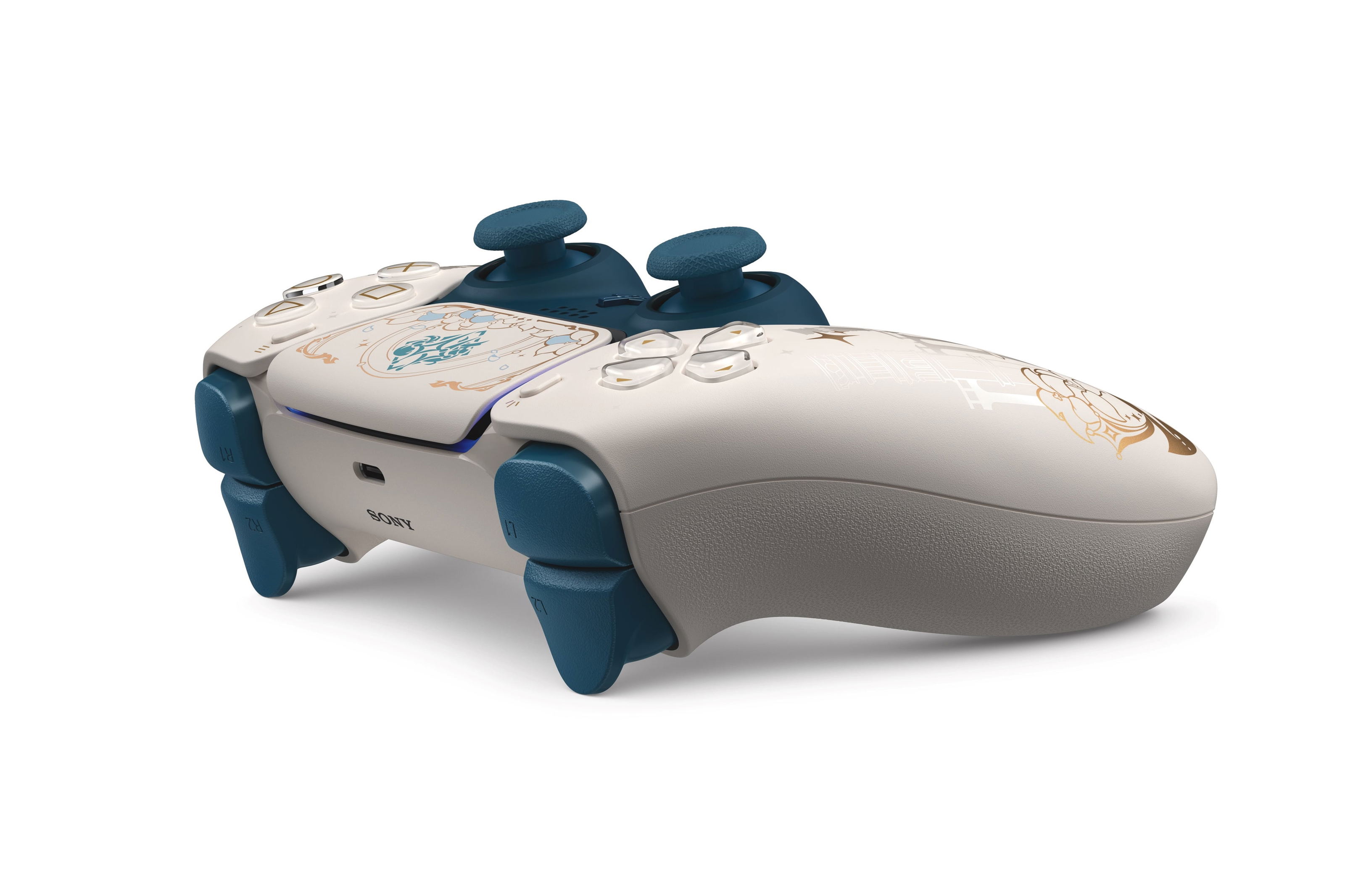 DualSense Wireless Controller [Genshin Impact Limited Edition] for PlayStation 5, PlayStation 5 Pro, PlayStation 5 Slim