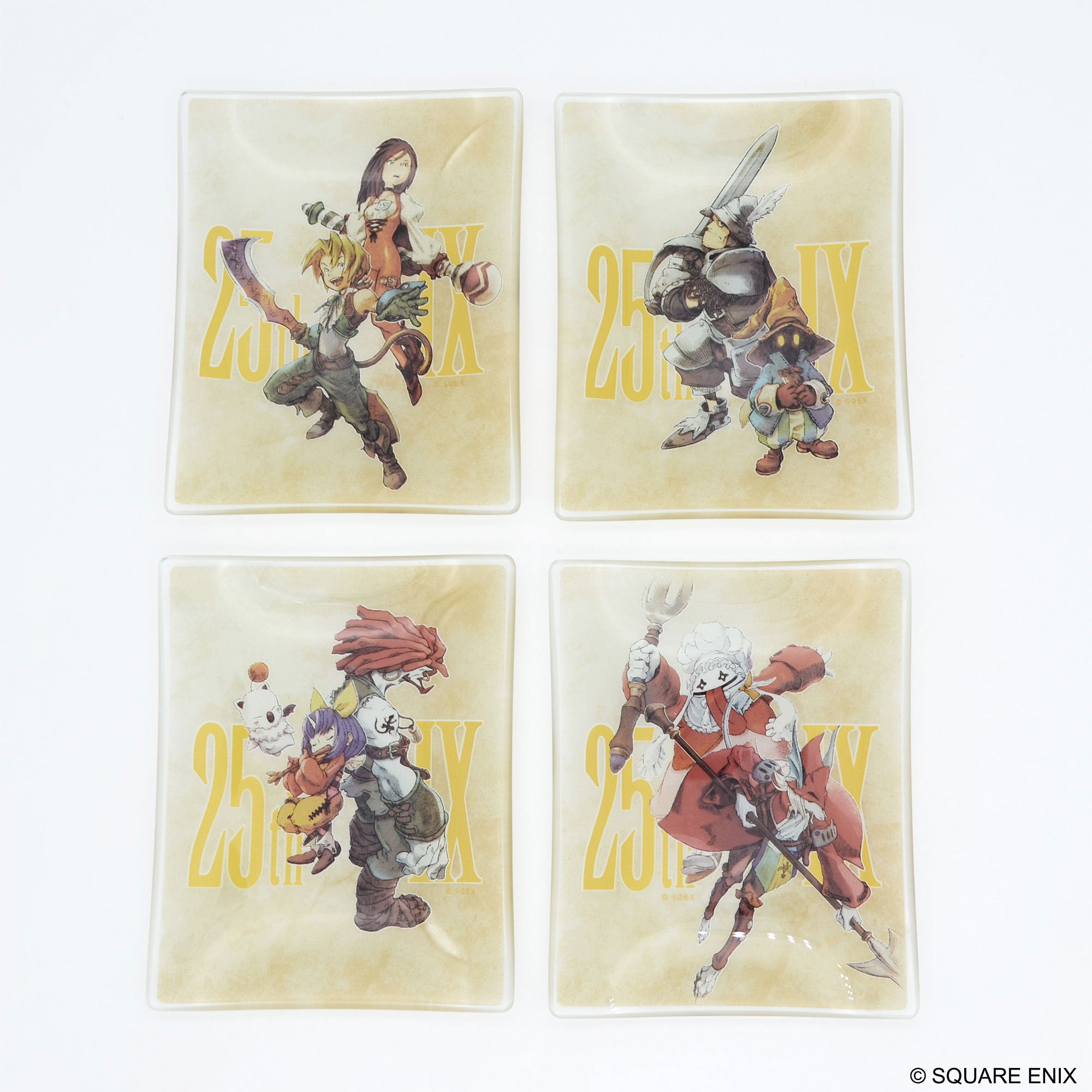 Final Fantasy IX Glass Plate Eiko & Amarant