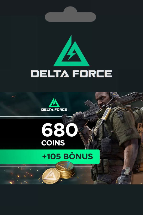Garena Delta Force - 680 Delta Coins + Bonus de 105 <span class="ext ext_digital">digital</span> image 1