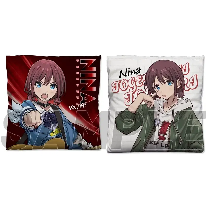 Girls Band Cry - Nina Iseri Double-sided Print Cushion Cover image 1