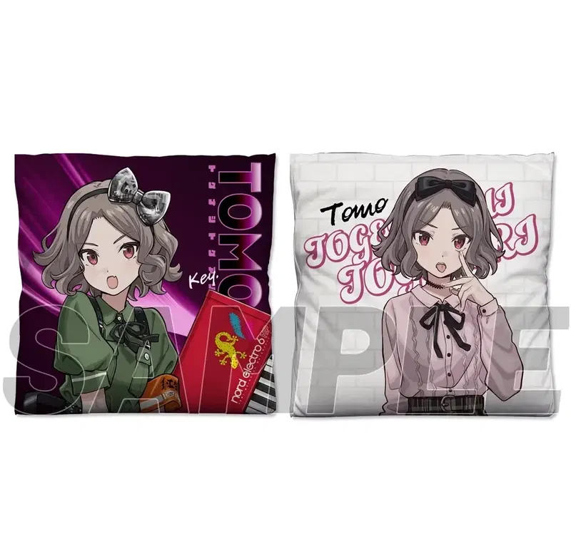 Girls Band Cry - Tomo Ebizuka Double-sided Print Cushion Cover image 1