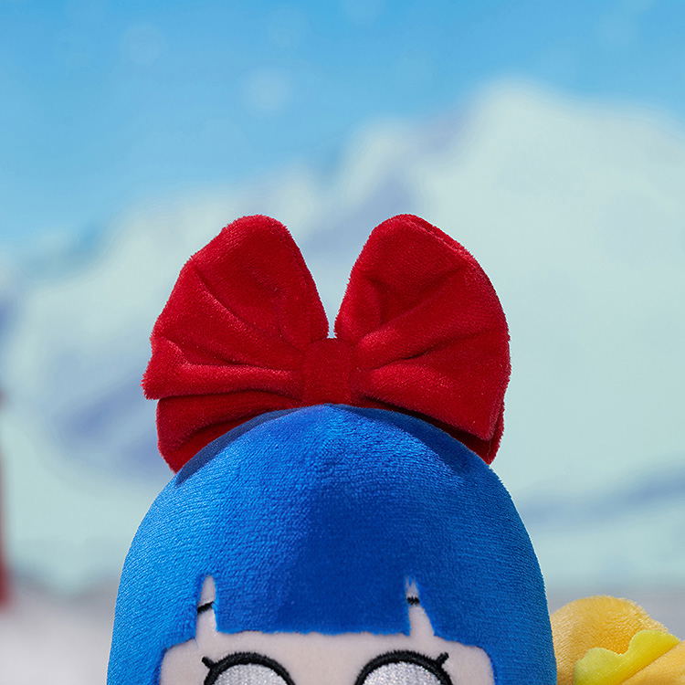 Pop Team Epic Warm Winter Day Series Scarf Plushie Set