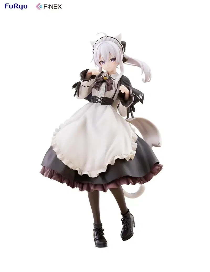 The Journey of Elaina 1/7 Scale Pre-Painted Figure: Elaina Maid Costume with Cat Ears Ver. image 1