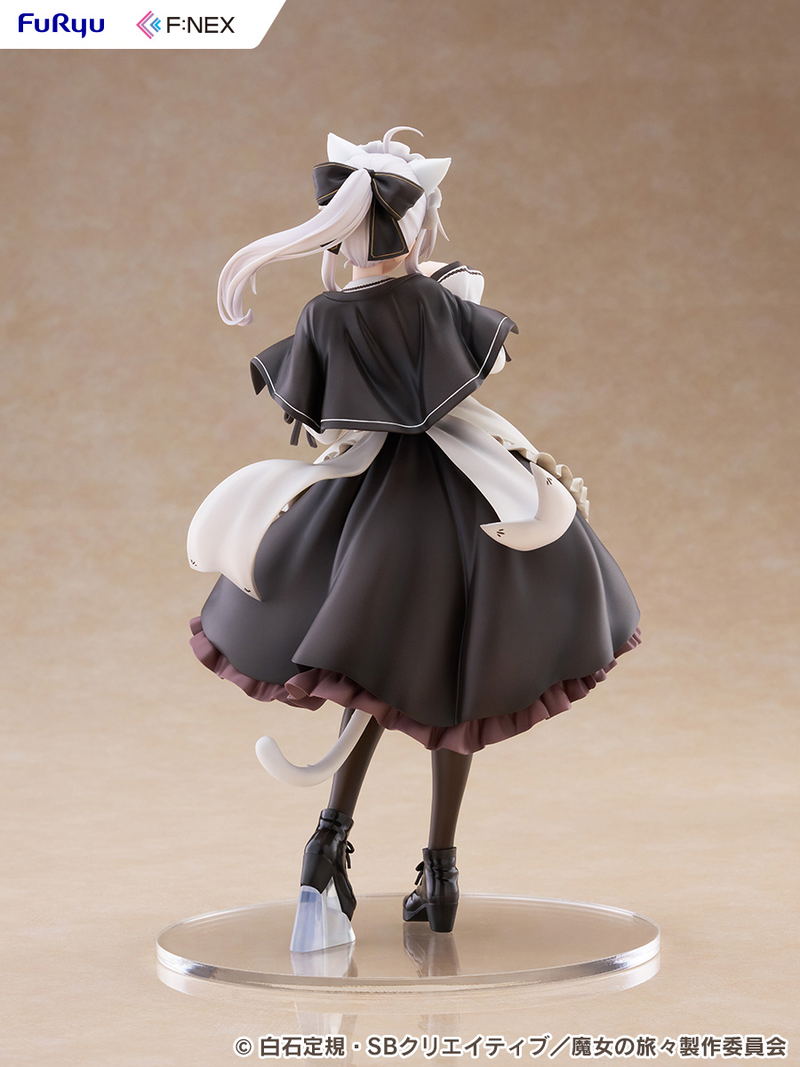 The Journey of Elaina 1/7 Scale Pre-Painted Figure: Elaina Maid Costume with Cat Ears Ver. image 4