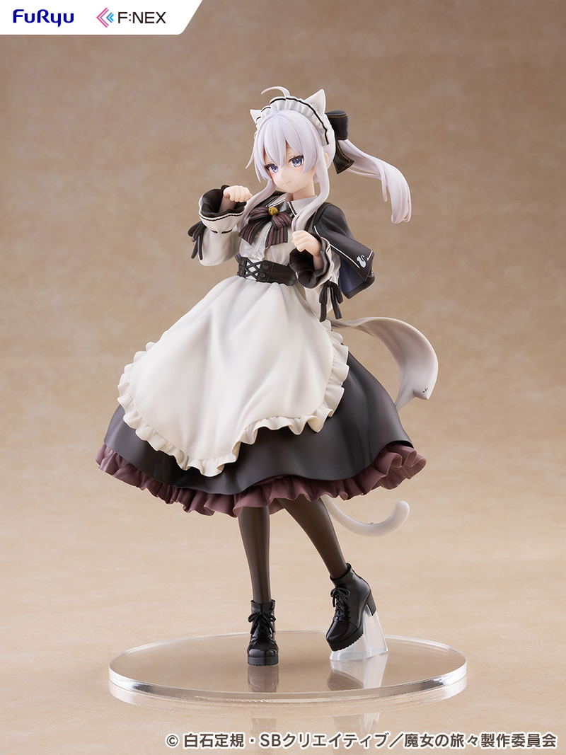 The Journey of Elaina 1/7 Scale Pre-Painted Figure: Elaina Maid Costume with Cat Ears Ver. image 5