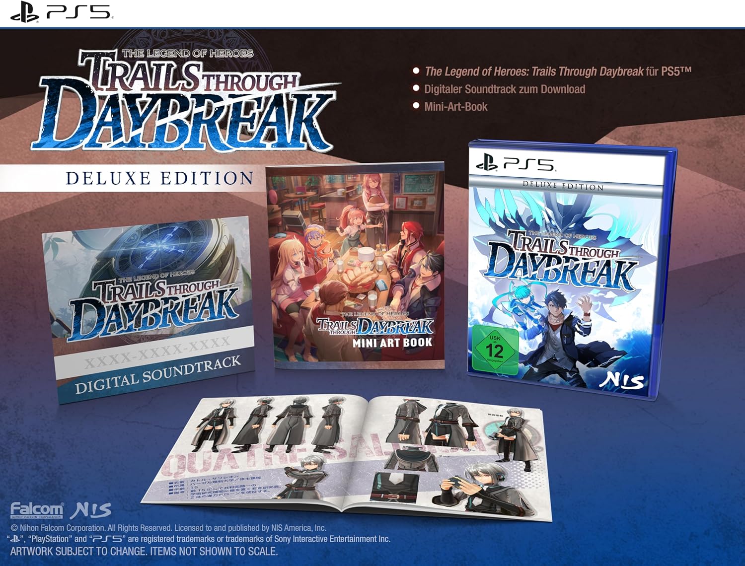The Legend of Heroes: Trails through Daybreak [Deluxe Edition] (German Cover) — Import Game Deal