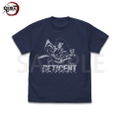 Demon Slayer: Kimetsu No Yaiba - Giyu Tomioka Water Breathing T-shirt (Indigo | Size XL) thumbnail 1