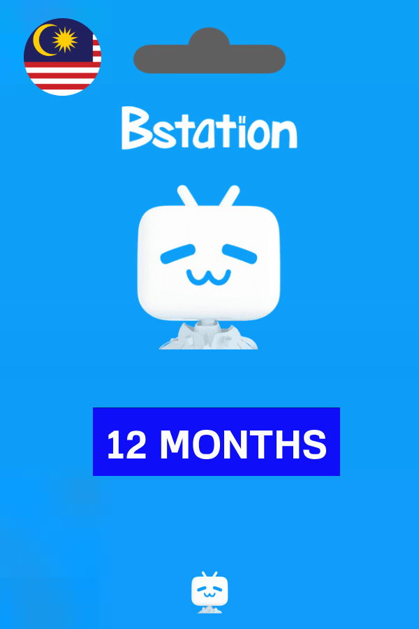 Bstation 12-Month Membership | Malaysia Account <span class="ext ext_digital">digital</span> image 1