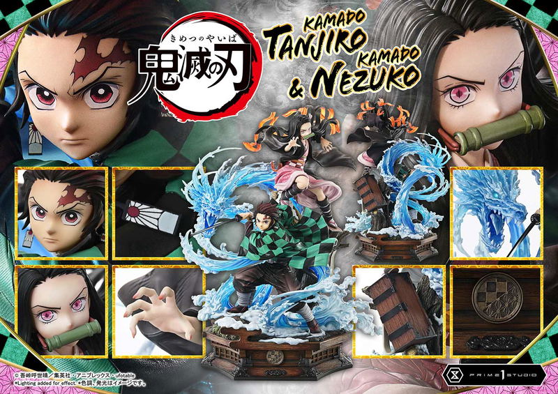Concept Masterline Demon Slayer Kimetsu no Yaiba 1/6 Scale Statue: Kamado Tanjiro & Kamado Nezuko image 27