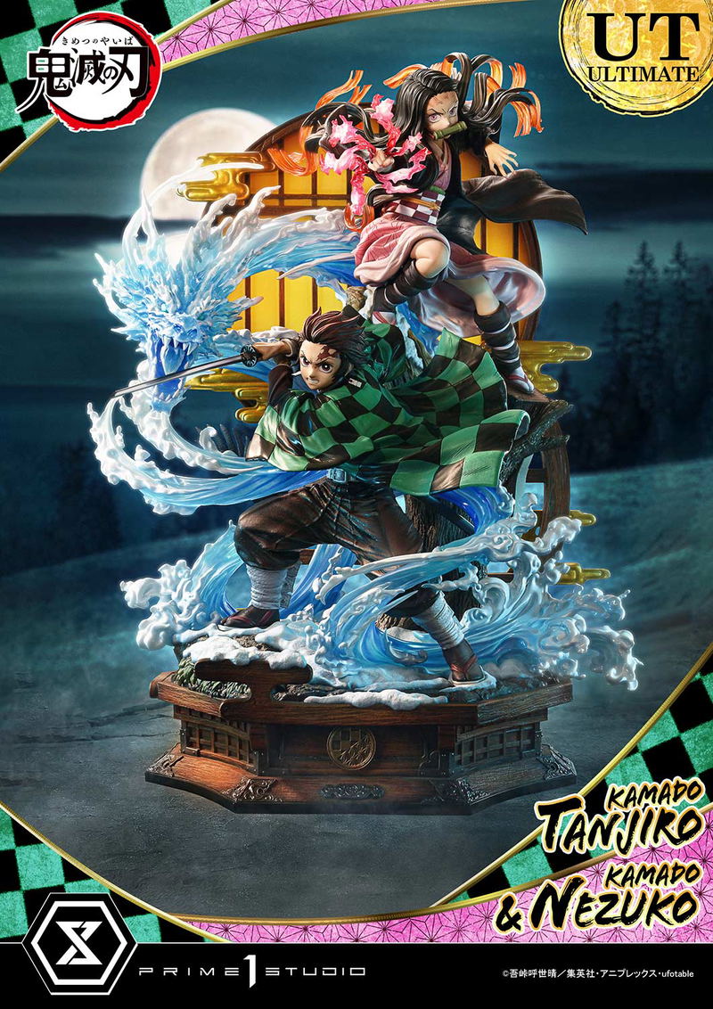 Concept Masterline Demon Slayer Kimetsu no Yaiba 1/6 Scale Statue: Kamado Tanjiro & Kamado Nezuko Ultimate Version image 2