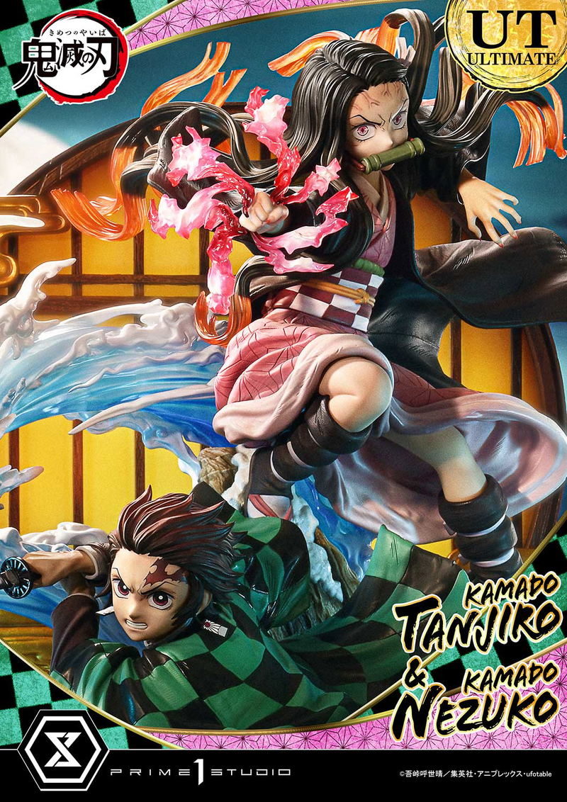 Concept Masterline Demon Slayer Kimetsu no Yaiba 1/6 Scale Statue: Kamado Tanjiro & Kamado Nezuko Ultimate Version image 3