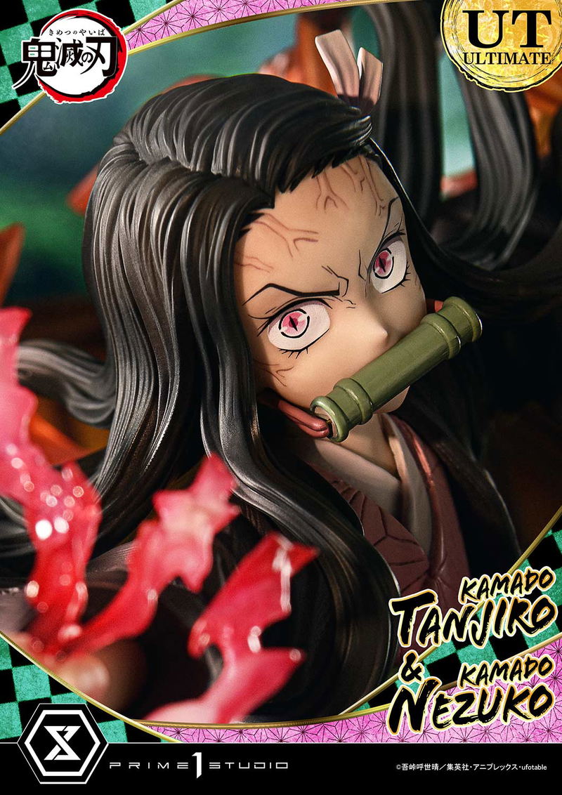 Concept Masterline Demon Slayer Kimetsu no Yaiba 1/6 Scale Statue: Kamado Tanjiro & Kamado Nezuko Ultimate Version image 5
