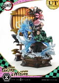 Concept Masterline Demon Slayer Kimetsu no Yaiba 1/6 Scale Statue: Kamado Tanjiro & Kamado Nezuko Ultimate Version thumbnail 8