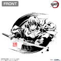 Demon Slayer: Kimetsu No Yaiba - Muichiro Tokito Mist Breathing T-shirt (White | Size L) thumbnail 2