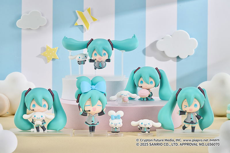 Hatsune Miku x Cinnamoroll Collectible Figure (Set of 5 Pieces) image 7