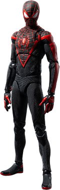 Marvel's Spider-Man 2 1/12 Scale Pre-Painted Action Figure: DLX Spiderman Upgraded Suit (Miles Morales) thumbnail 1