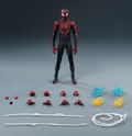 Marvel's Spider-Man 2 1/12 Scale Pre-Painted Action Figure: DLX Spiderman Upgraded Suit (Miles Morales) thumbnail 2