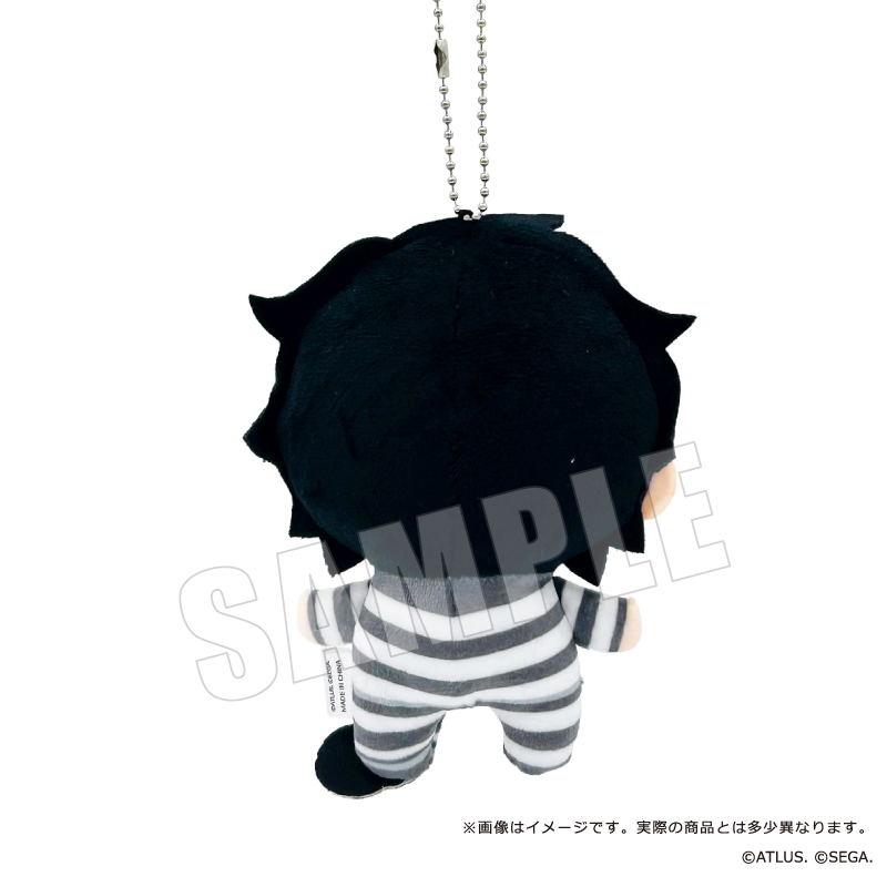 Persona 5 Royal Protagonist x Bkub Plush Mascot 04 Guts Rank 1