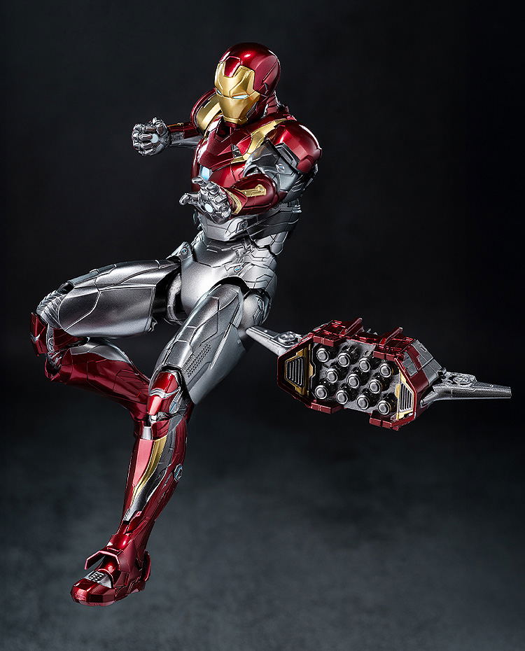 Spider-Man Homecoming 1/12 Scale Pre-Painted Action Figure: DLX Iron Man Mark 47 image 8