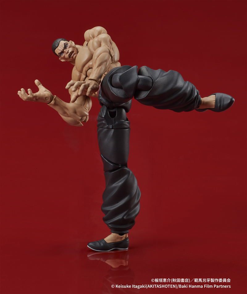 Digaction Baki Hanma 1/24 Scale Action Figure: Retsu Kaioh image 10