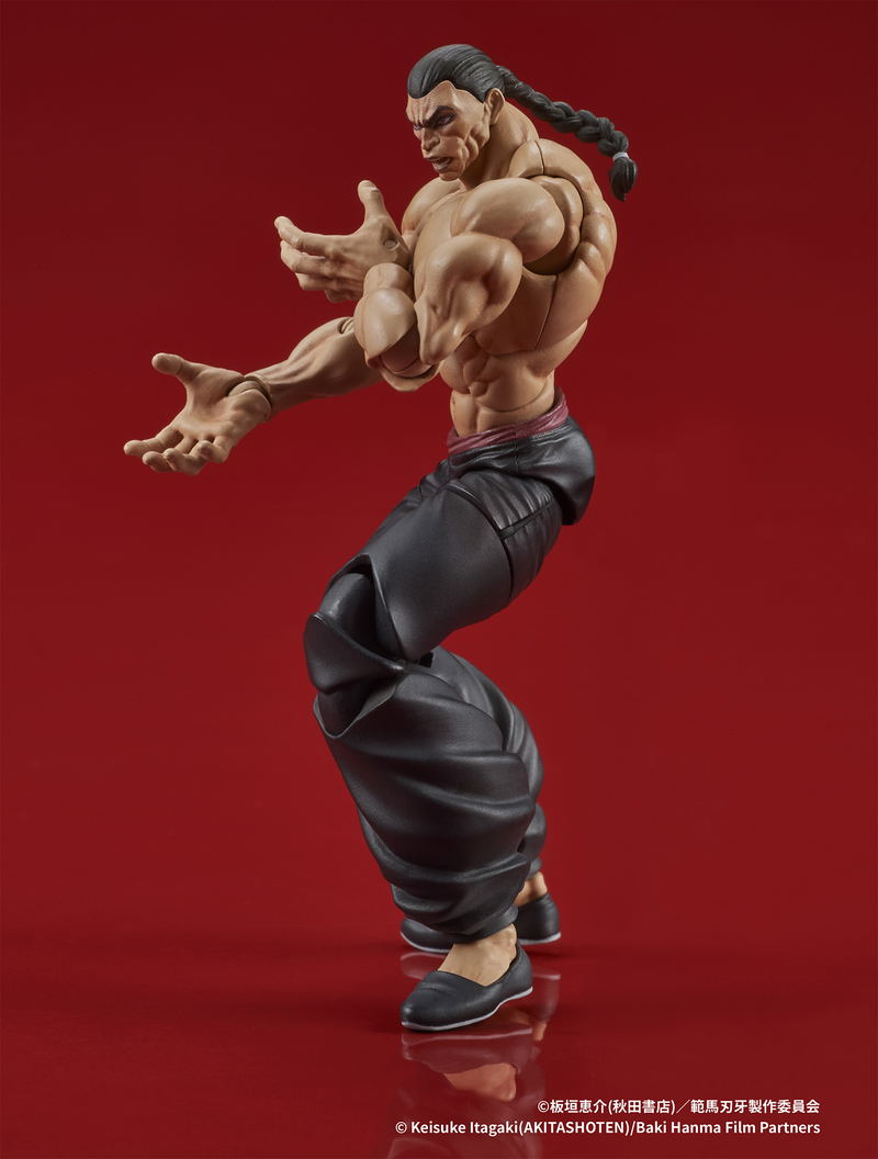 Digaction Baki Hanma 1/24 Scale Action Figure: Retsu Kaioh image 13