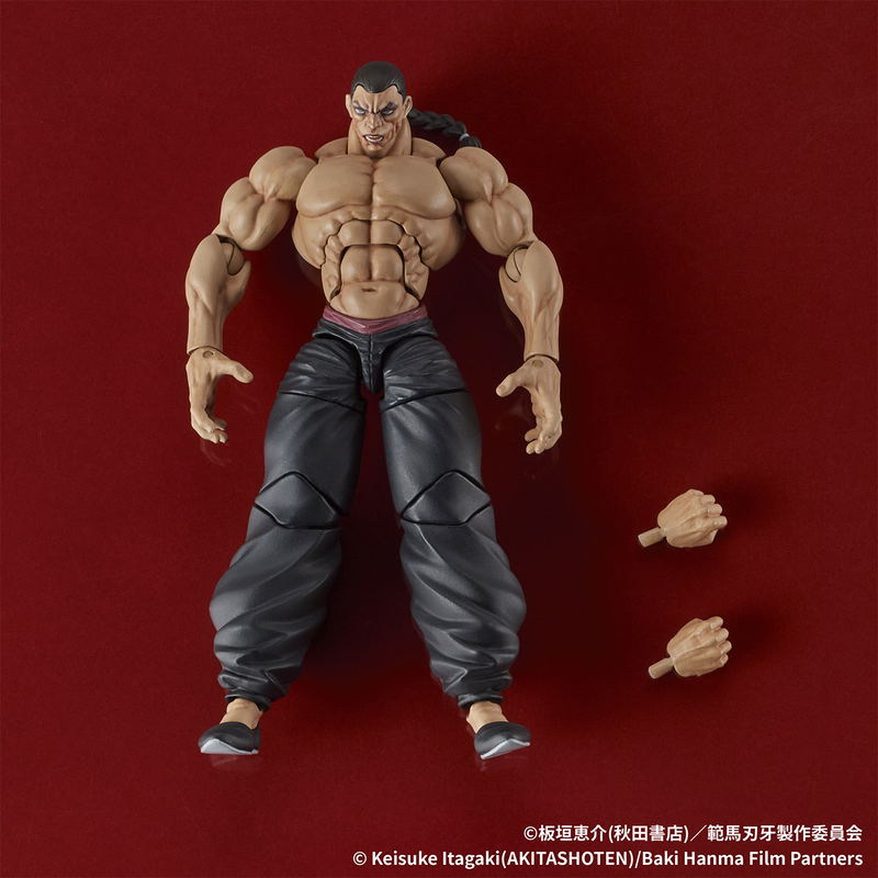 Digaction Baki Hanma 1/24 Scale Action Figure: Retsu Kaioh image 16