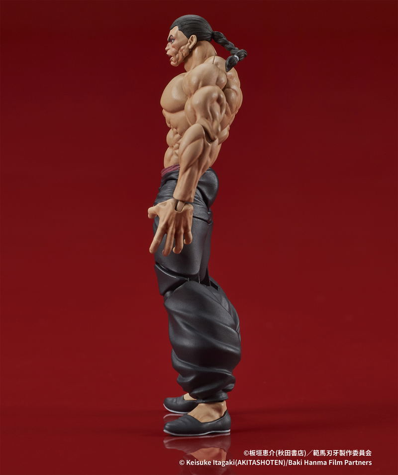 Digaction Baki Hanma 1/24 Scale Action Figure: Retsu Kaioh image 8