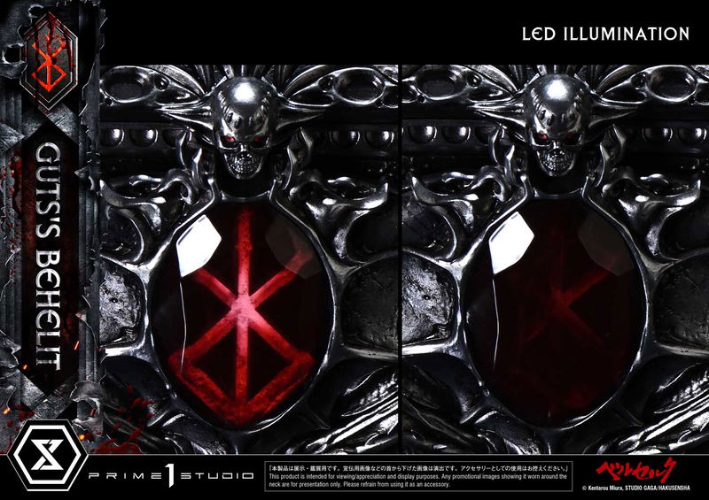 Life Scale Masterline Berserk 1/1 Scale Statue: Guts's Behelit image 16