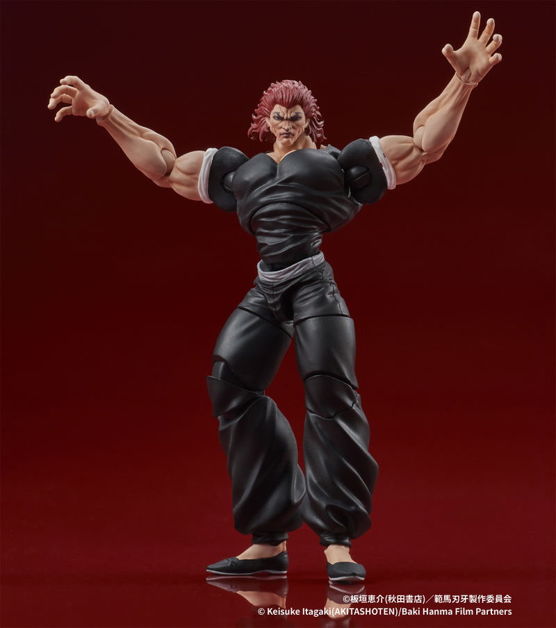 Digaction Baki Hanma 1/24 Scale Action Figure: Hanma Yujiro image 12