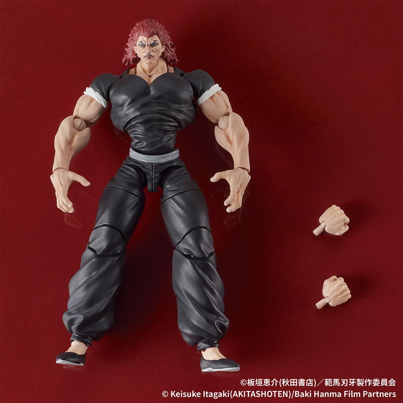 Digaction Baki Hanma 1/24 Scale Action Figure: Hanma Yujiro image 14