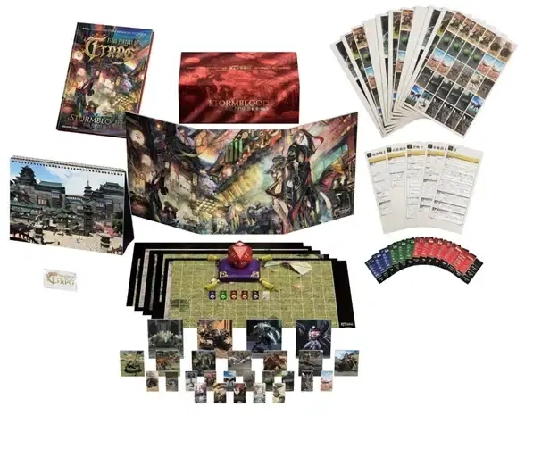Final Fantasy XIV TTRPG Advanced Rulebook: Stormblood (Japanese Ver.) Deluxe Edition — Import Game Deal