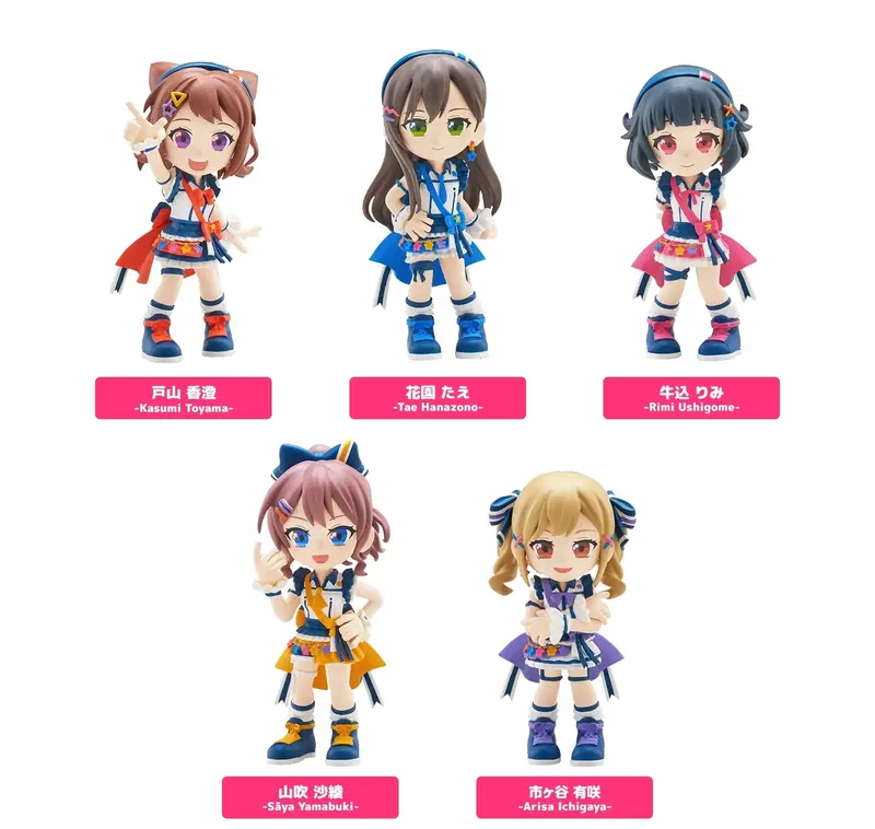 PalVerse BanG Dream! Poppin'Party (Set of 6 Pieces) image 1