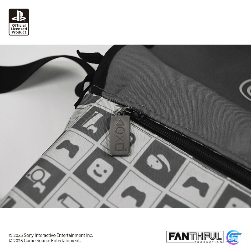 PlayStation ショルダーバッグ グレー PlayStation Messenger Bag