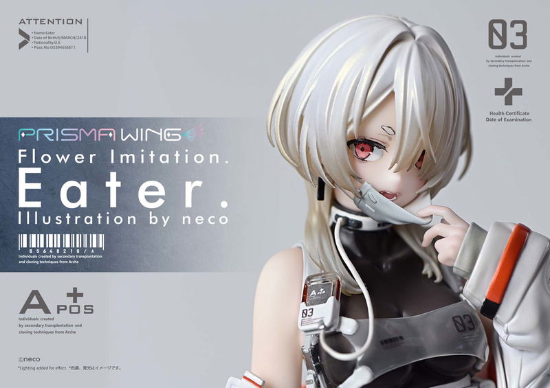 Prisma Wing Flower Imitation. 1/7 Scale Pre-Painted Figure: Eater. Illustration by Neco image 38