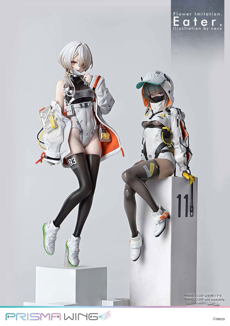 Prisma Wing Flower Imitation. 1/7 Scale Pre-Painted Figure: Eater. Illustration by Neco image 20