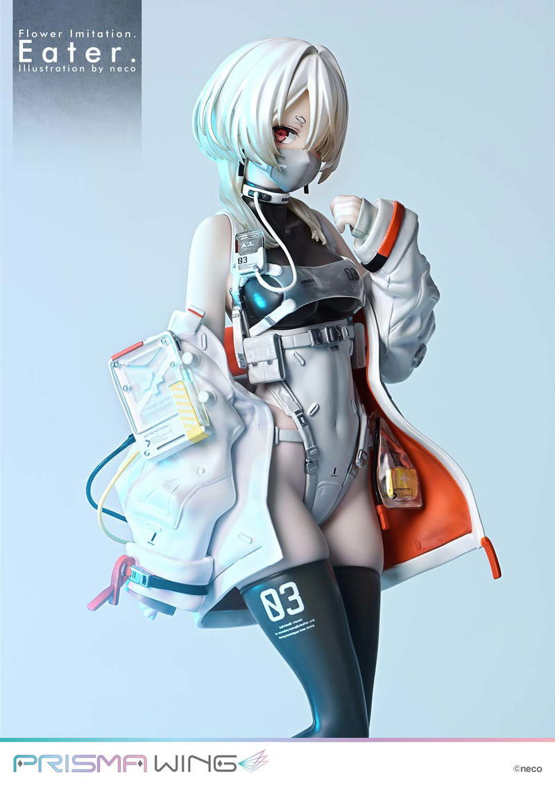Prisma Wing Flower Imitation. 1/7 Scale Pre-Painted Figure: Eater. Illustration by Neco image 23