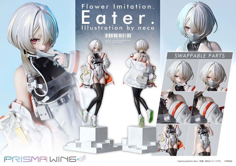 Prisma Wing Flower Imitation. 1/7 Scale Pre-Painted Figure: Eater. Illustration by Neco image 37
