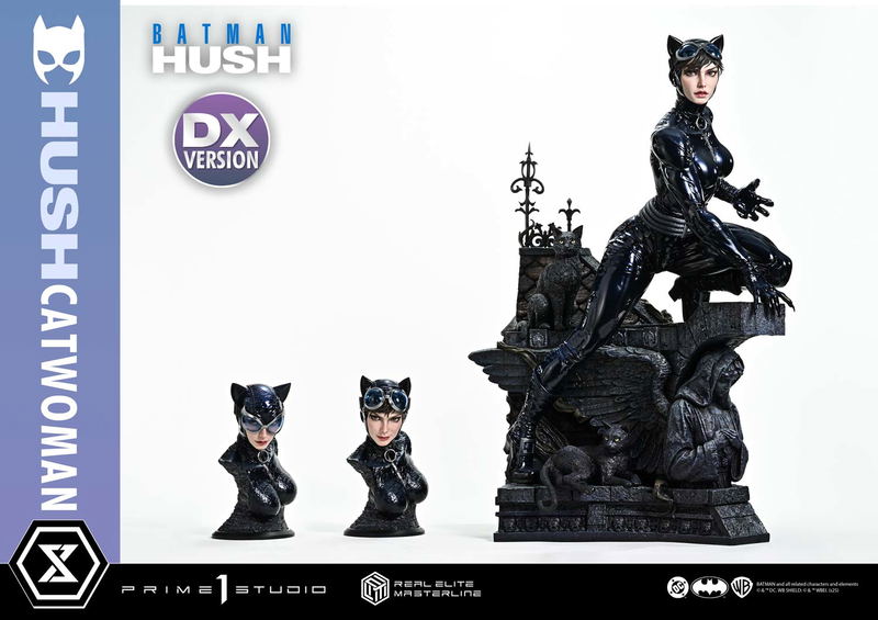 Real Elite Masterline Batman Hush 1/3 Scale Statue: Catwoman DX Edition image 32