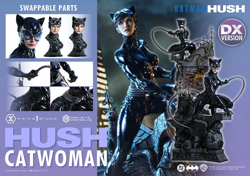 Real Elite Masterline Batman Hush 1/3 Scale Statue: Catwoman DX Edition image 4