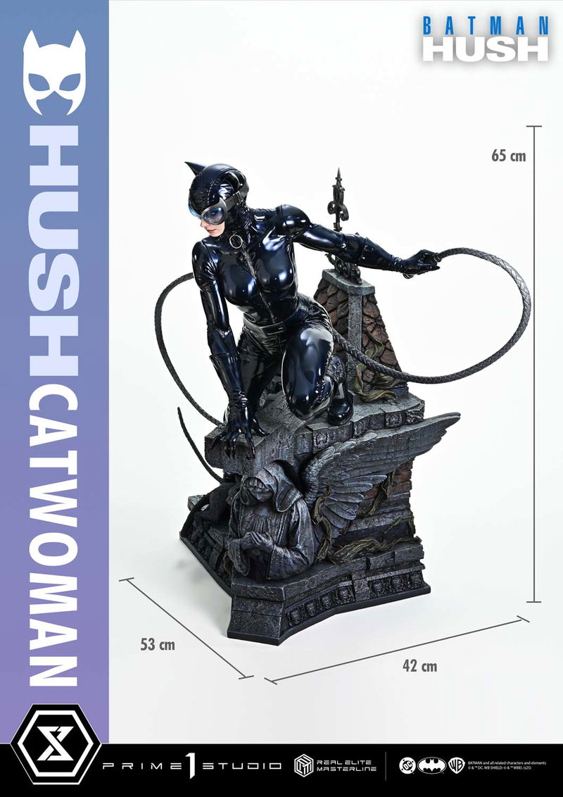 Real Elite Masterline Batman Hush 1/3 Scale Statue: Catwoman DX Edition image 7