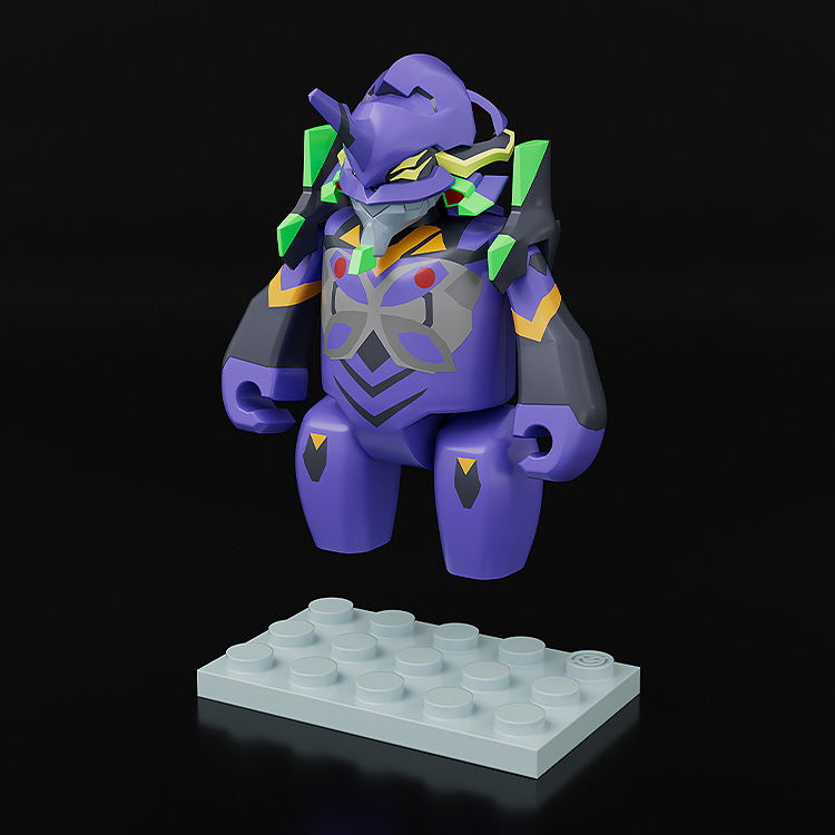Rebuild of Evangelion Brickroid Evangelion Production Model-13 image 4