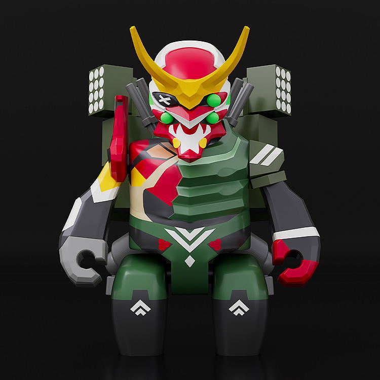 Rebuild of Evangelion Brickroid Evangelion Production Model-New 02 Alpha image 2
