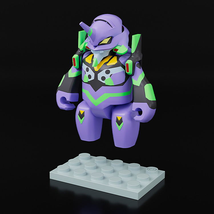 Rebuild of Evangelion Brickroid Evangelion Test Type-01 image 5