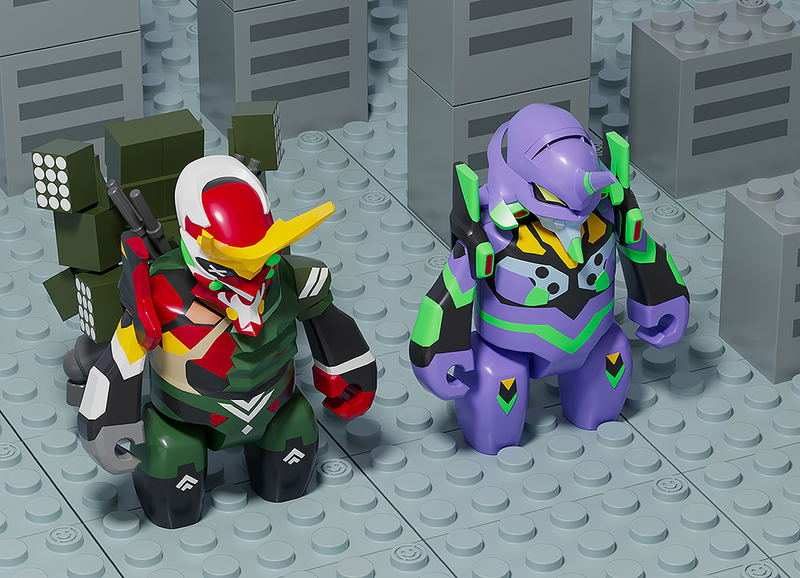 Rebuild of Evangelion Brickroid Evangelion Test Type-01 image 7