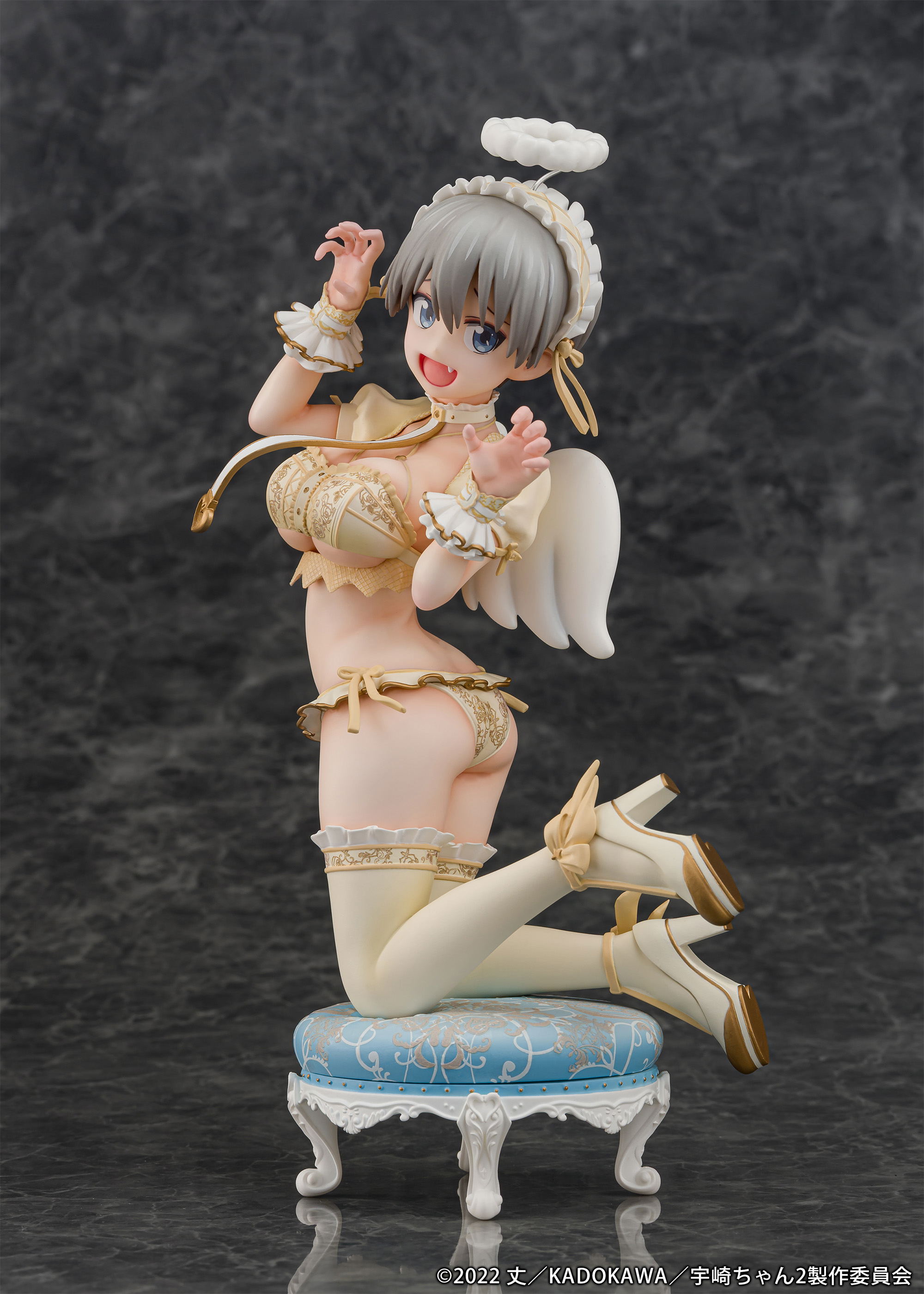 Uzaki-chan Wants to Hang Out! Double 1/7 Scale Pre-Painted Figure: Uzaki Hana Angel Ver.