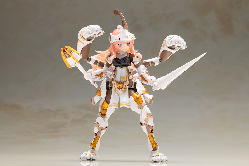 Frame Arms Girl Plastic Model Kit: Durga I Cat Armor Ver. Calico image 12