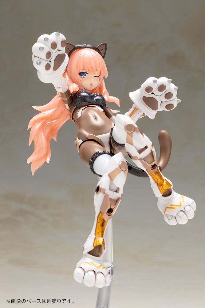 Frame Arms Girl Plastic Model Kit: Durga I Cat Armor Ver. Calico image 13