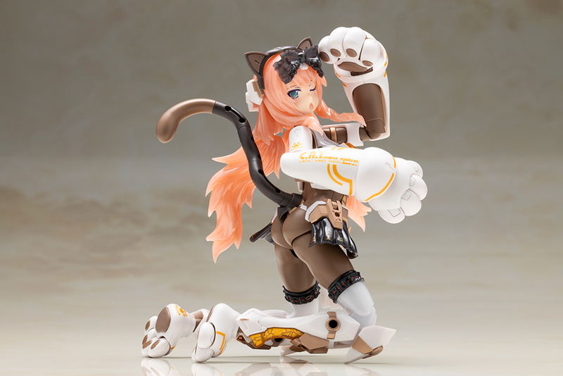 Frame Arms Girl Plastic Model Kit: Durga I Cat Armor Ver. Calico image 6