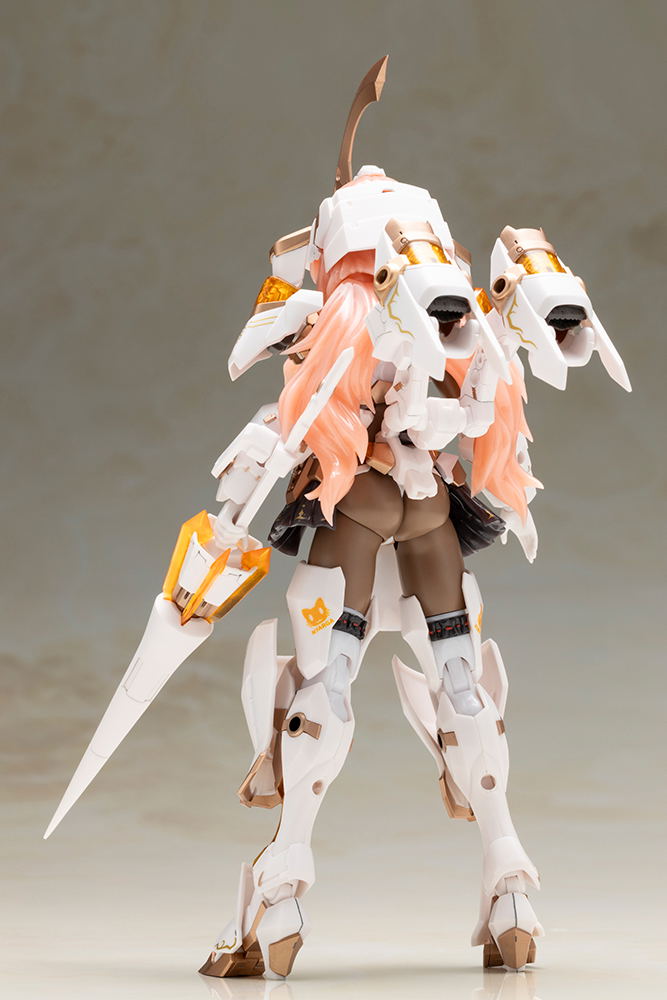 Frame Arms Girl Plastic Model Kit: Durga I Cat Armor Ver. Calico image 9
